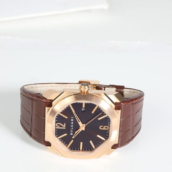 BVLGARI Bvlgari Octo 102250 BGO P 41 G Men's Watch in 18kt Rose Gold - Picture 5 of 5